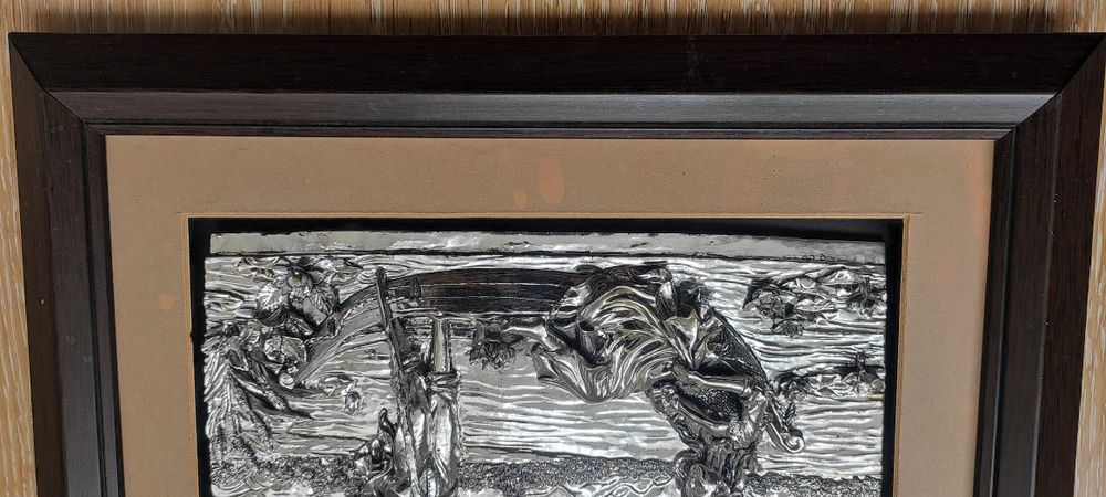 3D Картинa сребърна