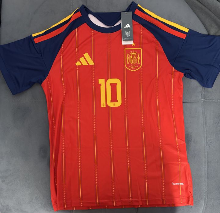 tricou fotbal jersey spania lamine yamal 10