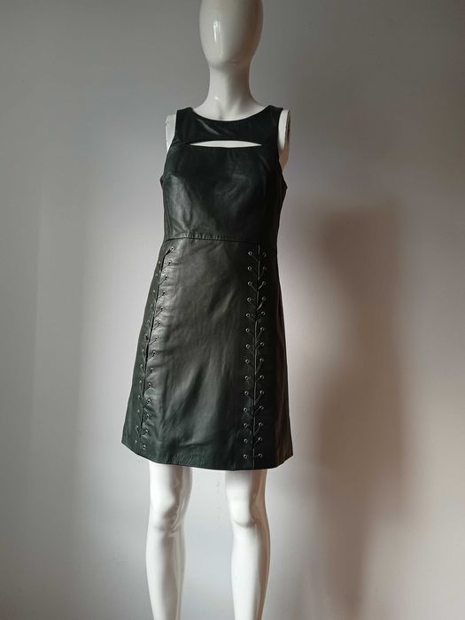 Rochie piele naturala Karen Millen