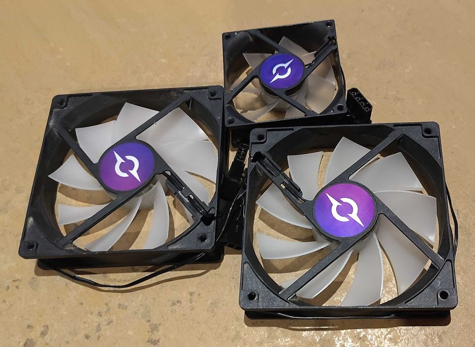Ventilatoare Aqirys RGB 120mm/80mm