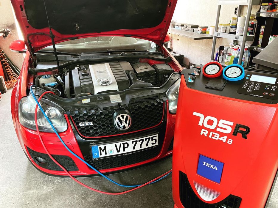 Зареждане на Автоклиматици R134a и R1234yf ПРОМО ЦЕНА 30.00евро