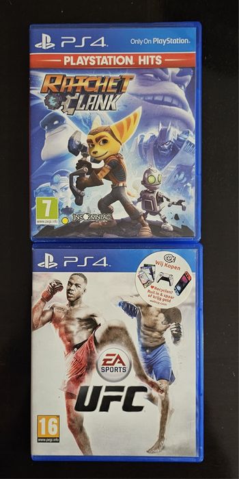 Ratchet & Clank PS4 и UFC PS4 (стават и за ps5)