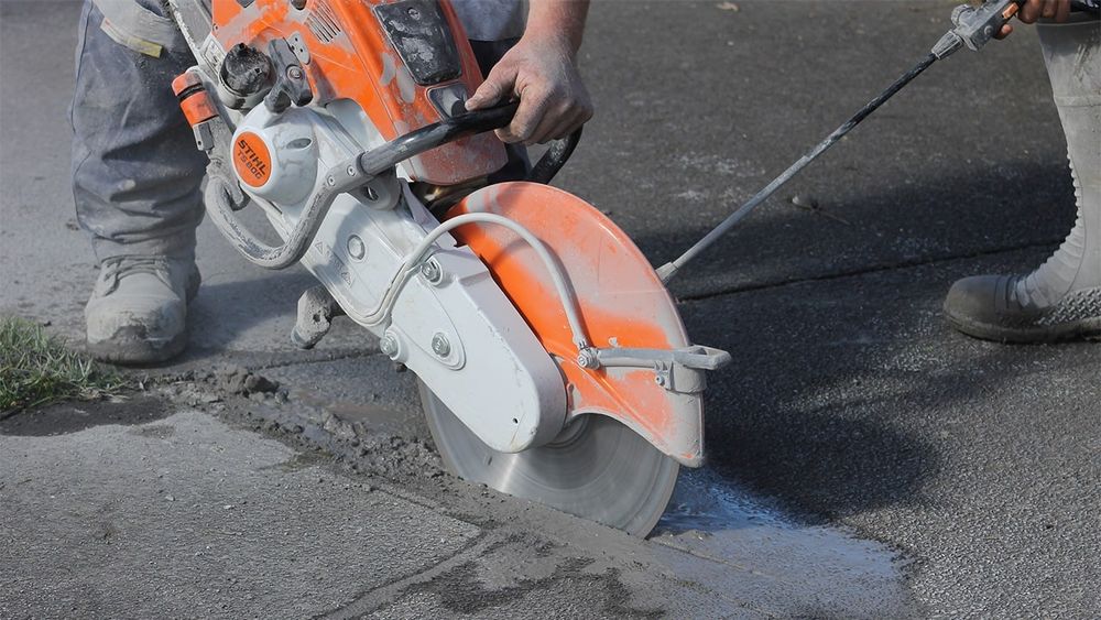 Резка асфальта, резка бетона