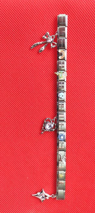 Елегантна дамска гривна от неръждаема стомана, Nomination style