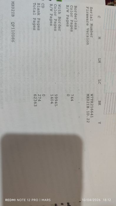 Epson L 805 printeri - rangli printer