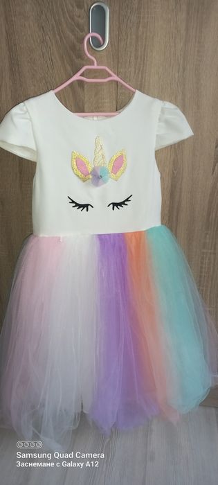 Рокля еднорог р-р 134 Намалена