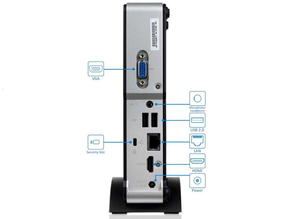 Intel NUC UltraSilent MicroServer / NAS / MediaServer : 1TB HDD, 4GB RAM