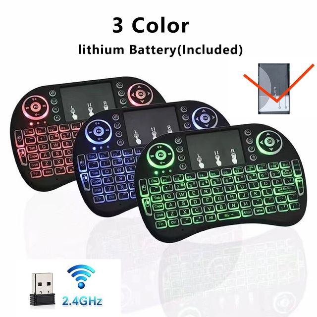 I8 Mini keyboard tv box uchun mini klaviatura