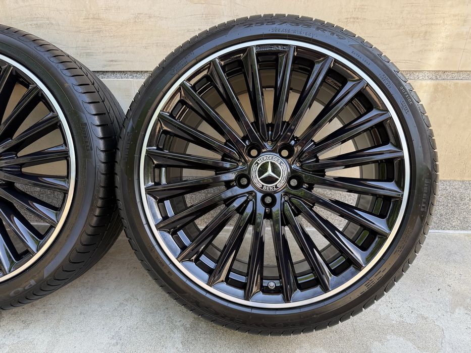 Оригинални джанти МЕРЦЕДЕС MERCEDES AMG W206 S206 C класа Ц В205 комби С206 AMG line 19 цола спорт пакет 5X112 CLA CLC CLE 63 АМГ 53 AMG OEM джанти oz