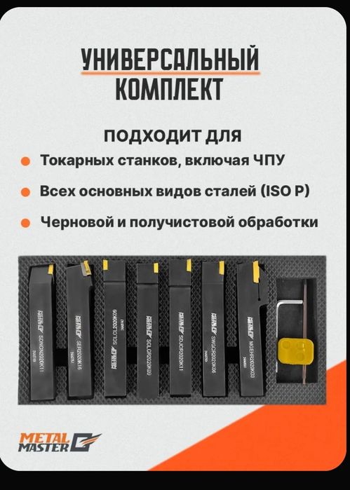 Резцы токарные со сменными пластинами