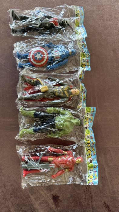 Набор фигурок супергероев Marvel / Мстители (5 шт.)