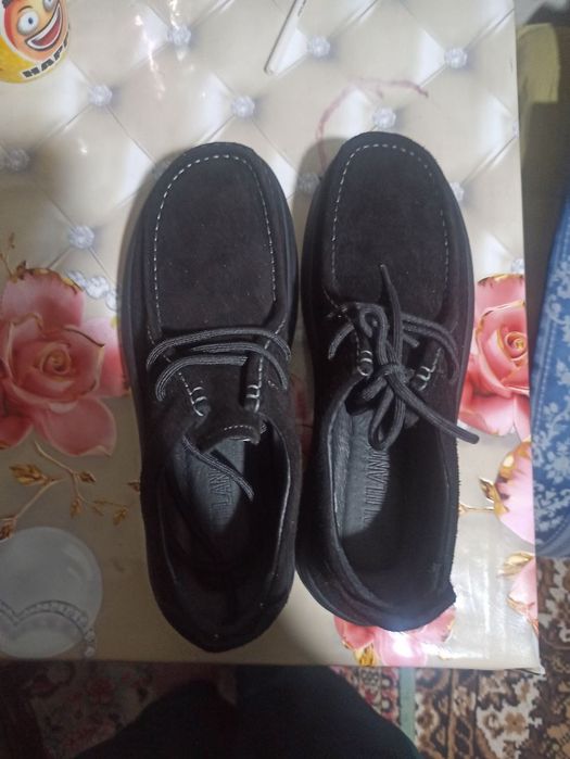 Туфли замш очень высокого качества, новые были только применены