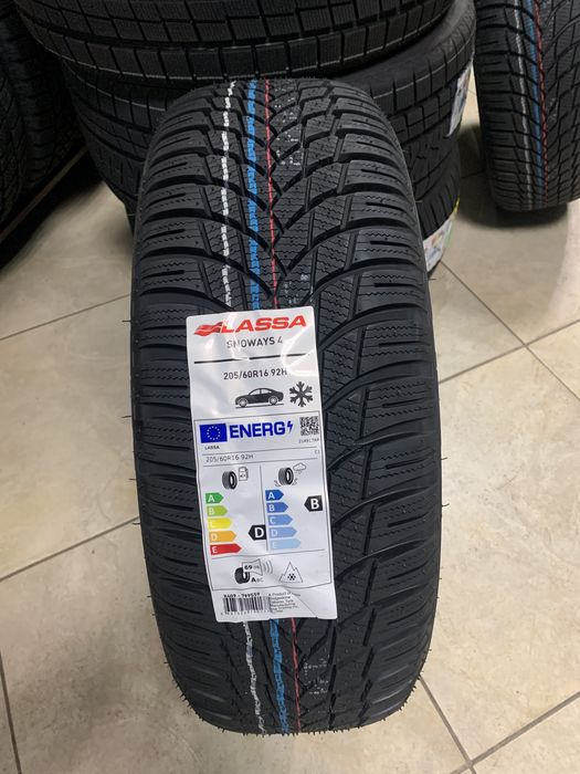 Нови зимни гуми LASSA Snoways 4 205/60R16 92 H TL НОВ DOT