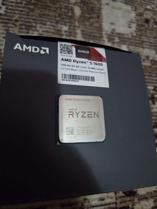 Процесор Ryzen 5 1600AF версия.