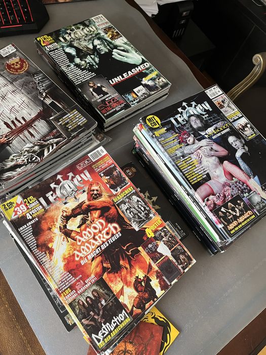 Colectie reviste in limba germana Legacy-the voice from the dark side