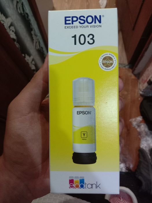 Чернила для принтера Epson