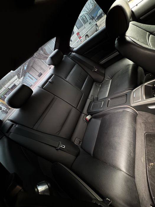 Перфектен черен кожен рекаро салон за бмв/bmw E92