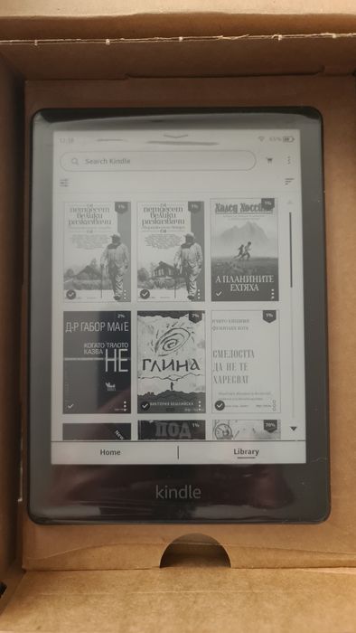 Kindle paperwhite 5/11th с подсветка wifi и Bluetooth