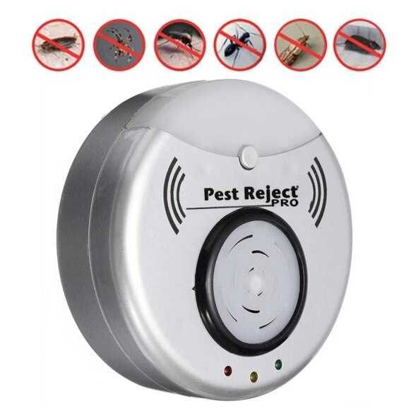 2 bucati ,Aparat anti daunatori, dispozitiv cu ultrasunete PEST REJECT