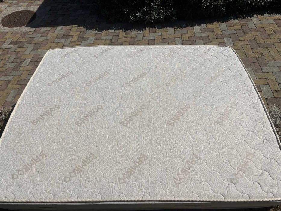 Saltea PREVI: BAMBOO Memory Foam – 160×200 cm – foarte bine întreținută!