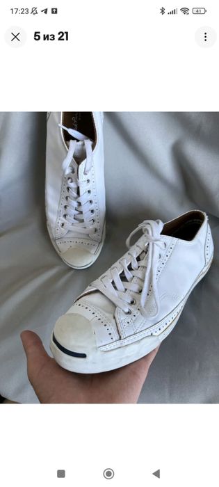Jack Purcell кеды белые