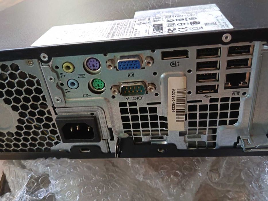 HP Compaq Модел: Elite SFF Кутия вид: Slim Desktop
