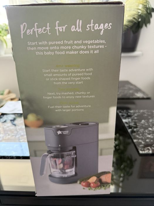 TOMMEE TIPPEE Уред за готвене на пара и блендер QUICK-COOK