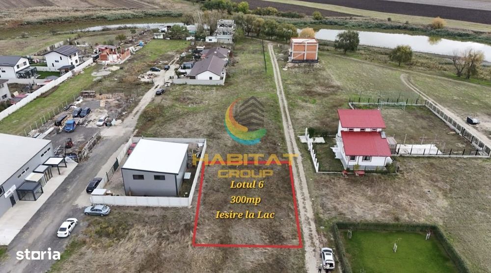 Teren intravilan  Berceni Vidra,  aproape de lac