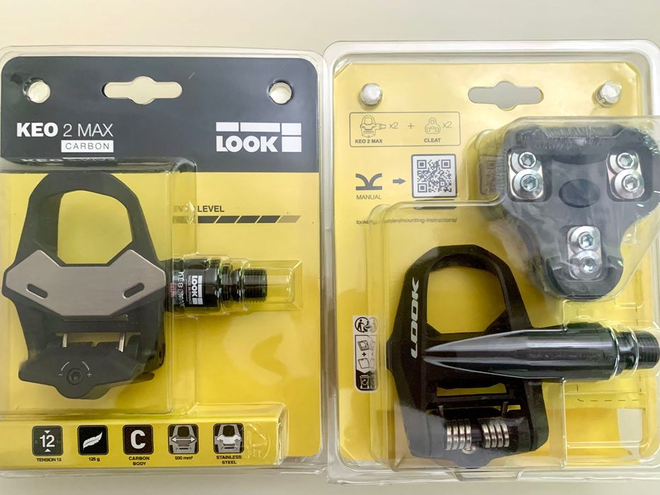 Pedale si placute noi sosea Look keo 2 max carbon