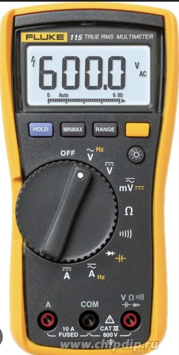 Fluke 115, Мультиметр цифровой True RMS