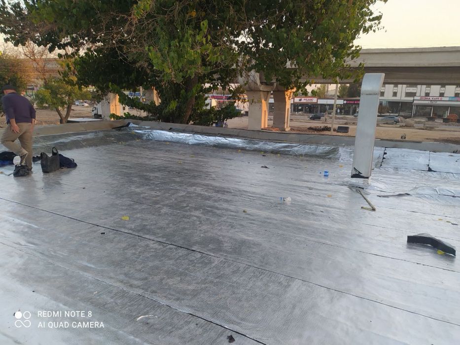 Izolyatsiya ishalari va tom yopish xizmati