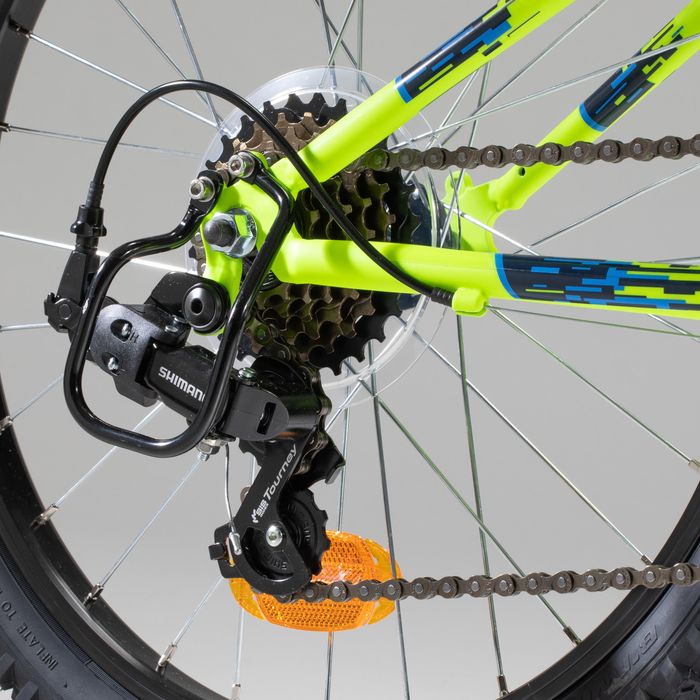 Bicicletă Mtb Rockrider St500 20" Galben fluo - (SecondHand) Decathlon