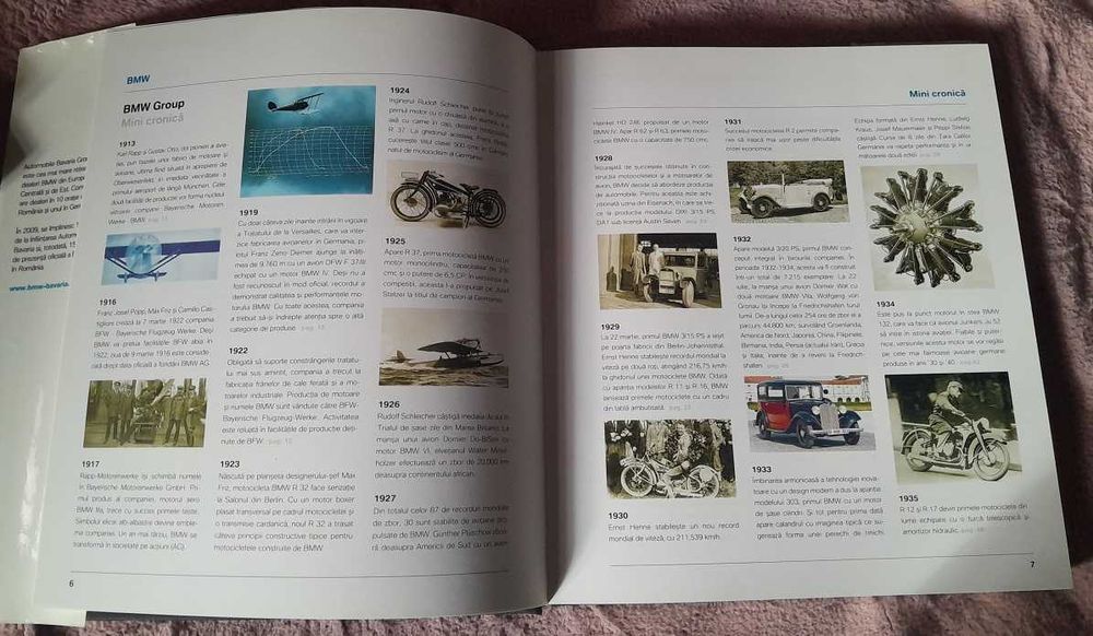 RARA,Mereu in miscare 80 de ani de inovatie.Istoria BMW,2000 exemplare
