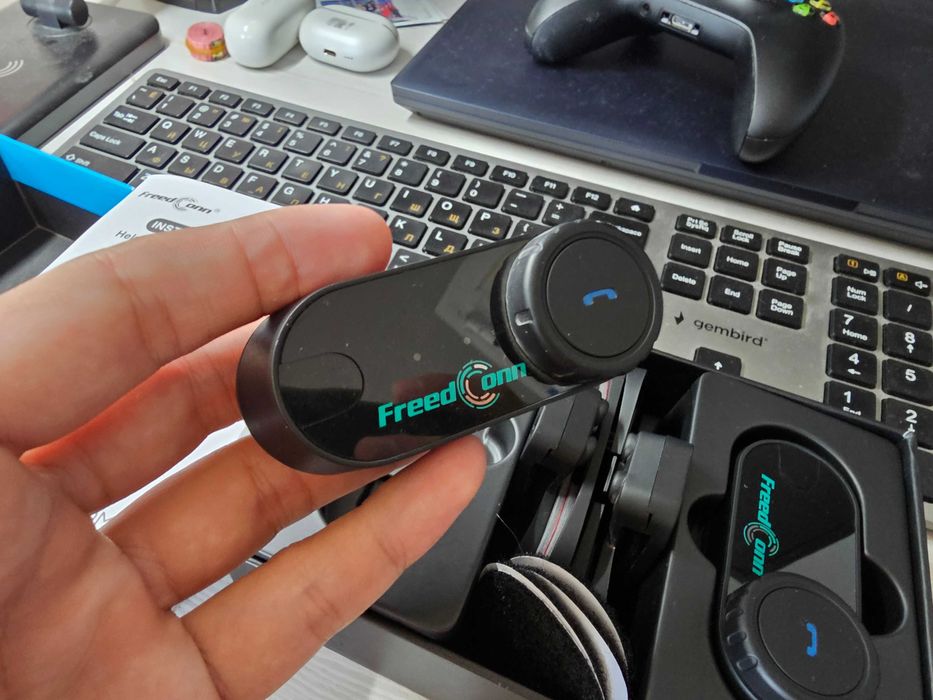 Freedconn T Com VB - Мотоциклетная гарнитура (intercom, 2шт)