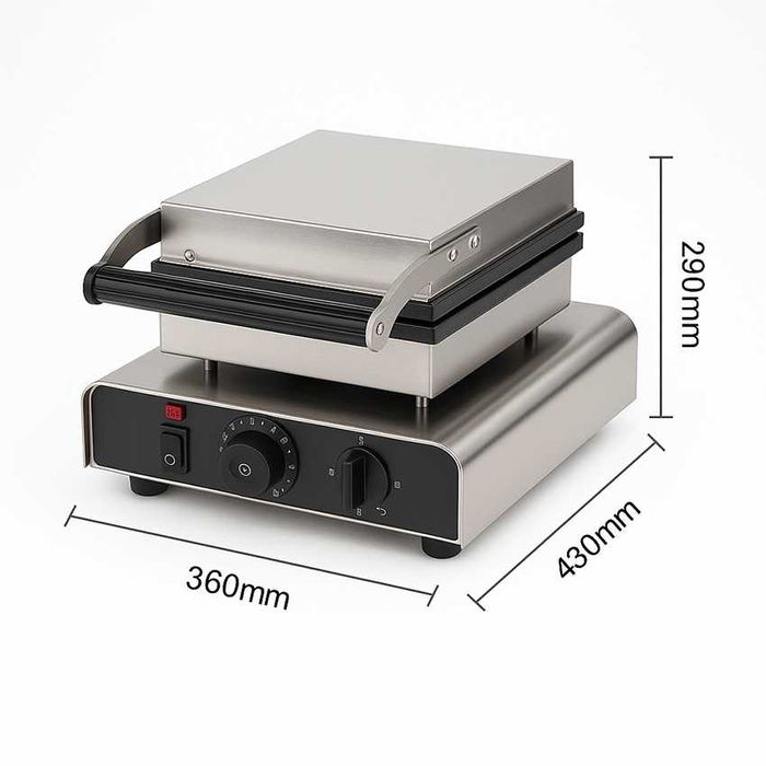 Професионален гофретник Hearts Waffle Don Gelato | Сърца на клечка