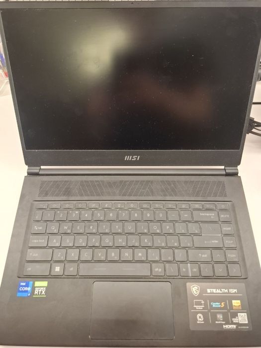 Ноутбук MSI Stealth 15M B12UE (i7-1280P / RTX 3060 / 16GB / 512GB SSD)