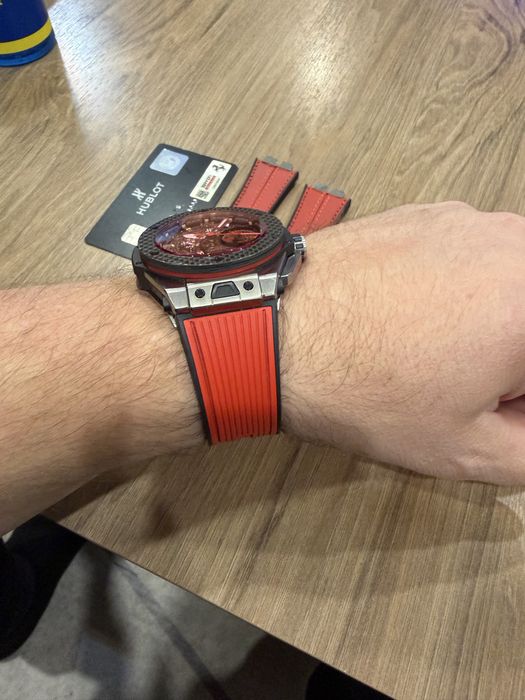 Hublot Big Bang Ferrari (Unico / skeleton) ЛИМИТИРАН