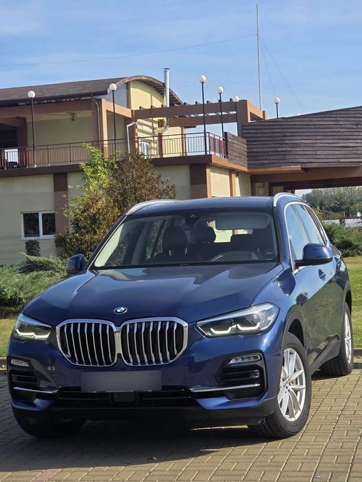 BMW X5 2022/Albastru Phytonic/piele Vernasca cafenie/excelent tehnic si optic
