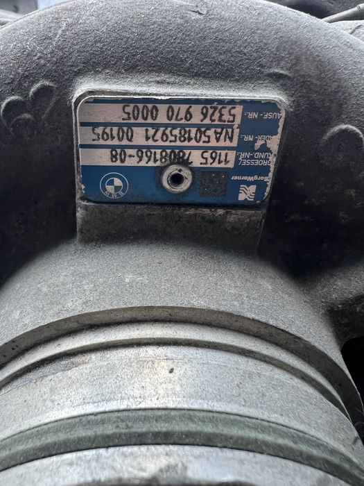 Turbina bmw x5 e70 biturbo 306 hp
