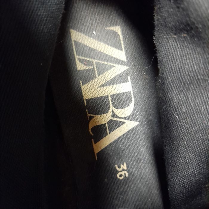 Ghete Sneaker ZARA Animal Print – Mărimea 36 material textil