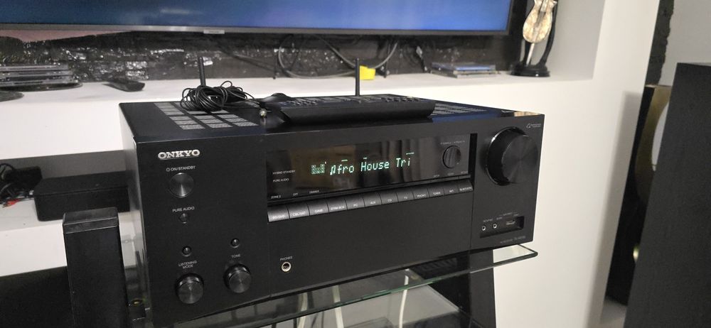 Receiver 7.2 Onkyo TX-NR686 Atmos Wifi Bluetooth 4k Usb Phono