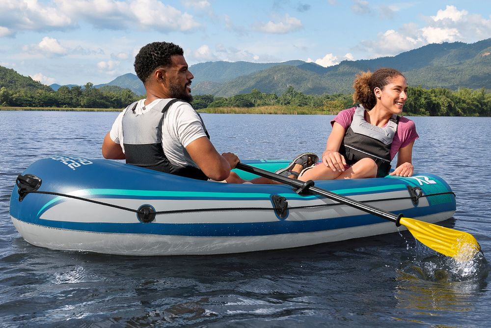 Нова лодка Bestway® Hydro Force® raft -set Trek™ X2 232 x 118 x 37 cm