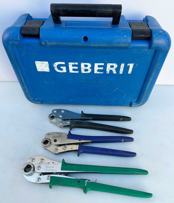 Geberit Mepla - Комплект ръчни преси за фитинги / тръби 16-20-26mm
