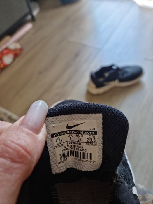 Adidasi pentru copii,nike negri originali