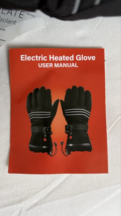 Електрически отопляеми ръкавици – чисто нови