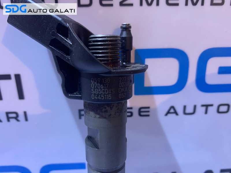 Injector Injectoare Audi A4 B7 3.0 TDI BKN ASB 2005 - 2008 Cod 059130277AH 059130277BD 0445115052