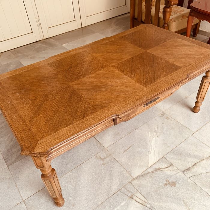 Датска дъбова холна маса