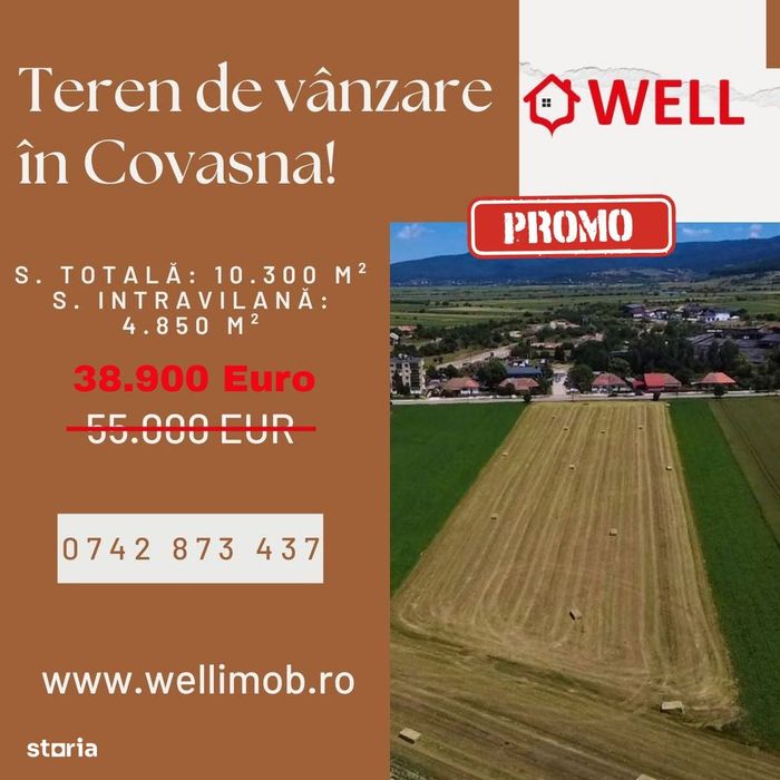 Teren de vânzare în Covasna!
