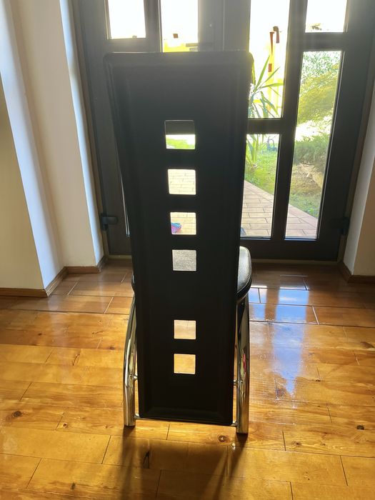 Set 6 scaune maro – piele ecologică