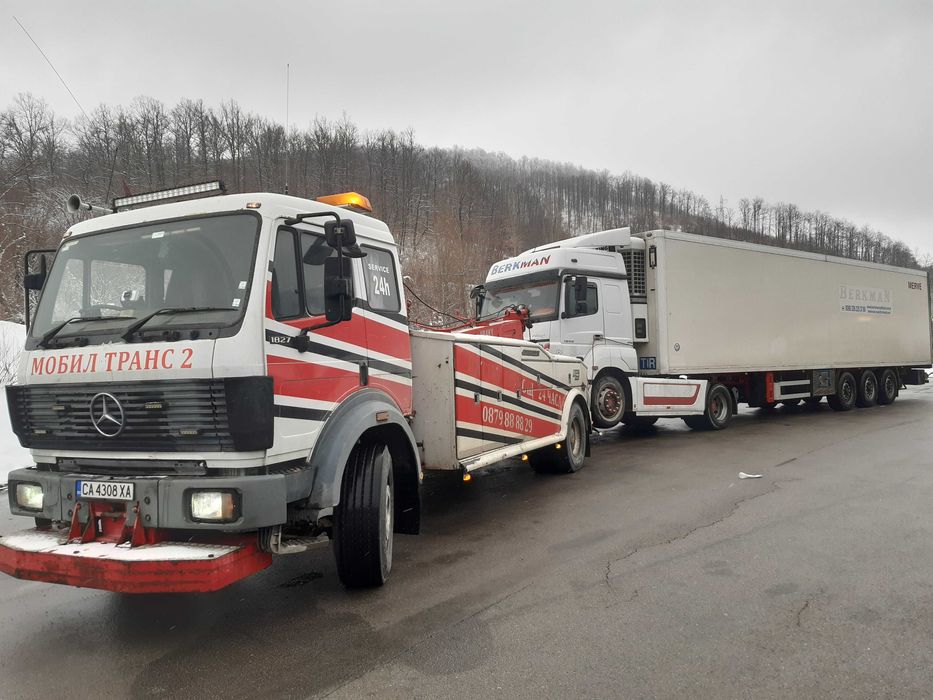 Тежкотоварна ПЪТНА ПОМОЩ ЗА Камиони TIR и автобуси